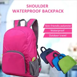 Сумка из полиэстера, прочный походный складной рюкзак, диагональная упаковка, Сумка для кемпинга на каждый день, для занятий спортом на