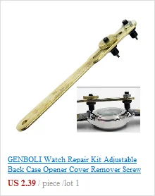 Инструмент для ремонта наручных часов ручной инструмент для выправления вмятин Съемник аксессуары для часовщиков металлический