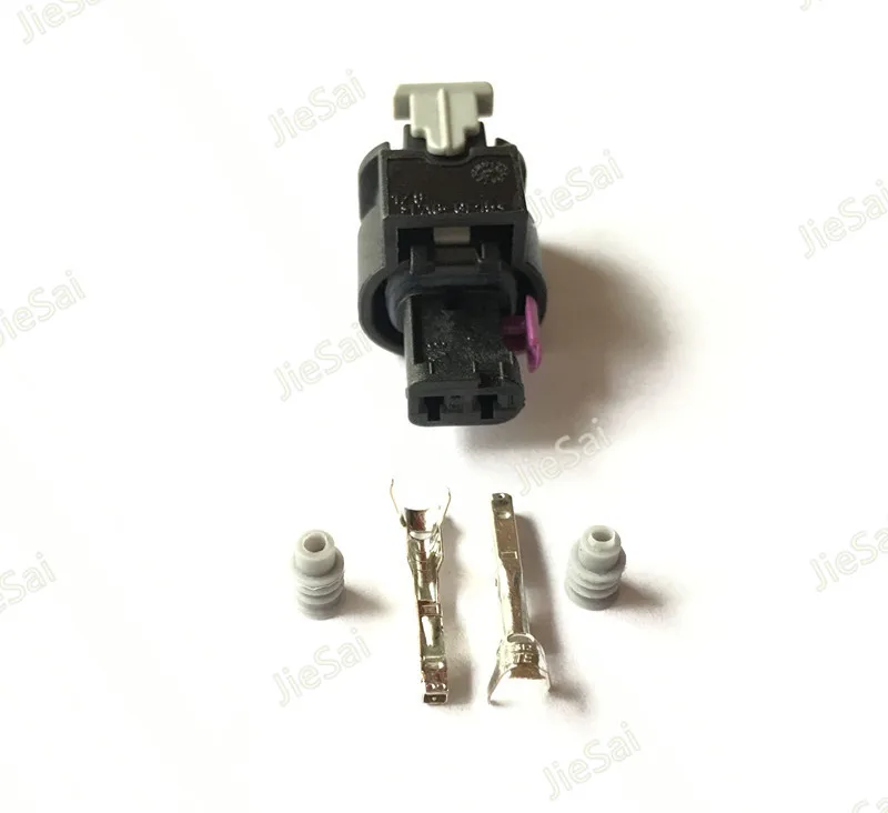 2-контактный разъем для топливного инжектора TYCO AMP 4F0 973 702 1-1718643-1 автомобильный