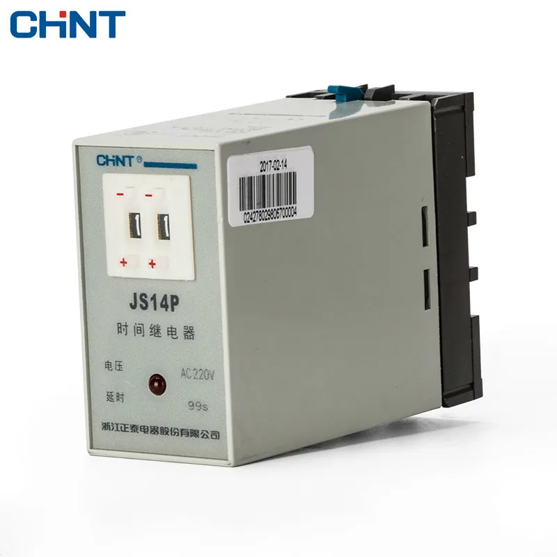 

CHINT Time Relay Numeralization Time Delay JS14P Two Position Adjust AC220V 380V DC24V 12v