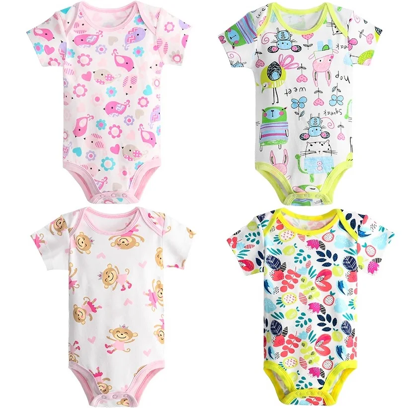 Детское боди с коротким рукавом 100% хлопок|bodysuit newborn|girl bodysuitbaby girl bodysuits |
