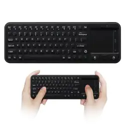 Мини Беспроводной клавиатура Air Fly Мышь Мыши 2,4 ГГц RF Teclado сем тачпад игры Klavye для Smart ТВ коробка телефон Tablet PC