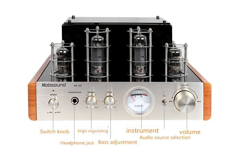 Ms-10d ламповый усилитель класса А ламповый усилитель HIFI усилитель мощности(обычная классическая версия