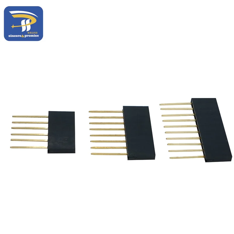 Штепсельная Вилка для arduino 2 54 мм 6 Pin 8 10 P 10P|pin header|female pin headerfemale header |
