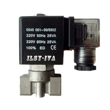 DC12V/DC24V нормально закрытый электромагнитный клапан из нержавеющей стали, DN6~ DN15 электромагнитный клапан для метанола двигателя сгорания