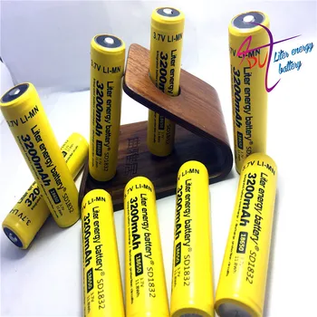 

2PCS 100% New Original NCR18650B 3.7 v 3200 mAh 18650 Li-lon Rechargeable Battery For Flashlight / Digital batteries+Storage box