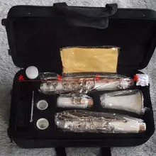 Высококачественный ABS цвет кларнет белый+ чехол