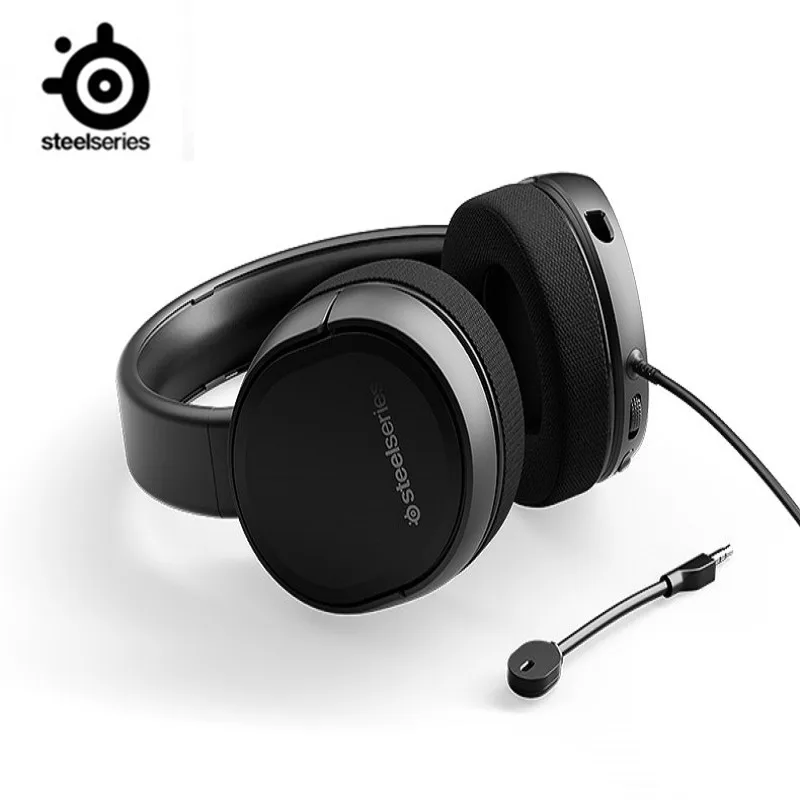 Цена SteelSeries Arctis сырья компьютер 7,1 Наушники Гарнитура e спортивные Игровые наушники для мобильного телефона с функцией превосходной передачи бас...