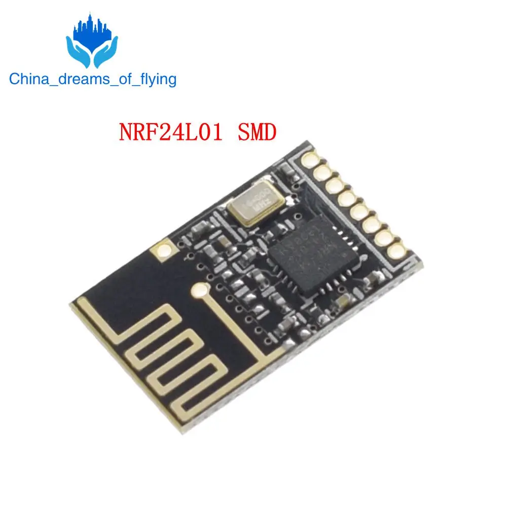 TZT 1 шт. беспроводной приемопередатчик для arduino NRF24L01 + антенный модуль 2 4 ГГц