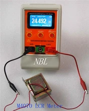 Compteur LCR M4070 Rechargeable, Inductance de capacité avec pince de Test SMD, haute qualité, précision, livraison gratuite