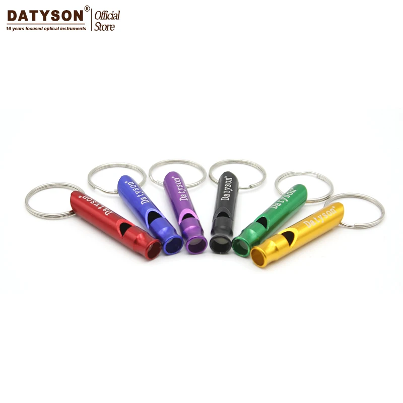 

5PCS 10PCS Mini Aluminum Alloy Whistle Keyring Keychain For Outdoor Emergency Survival Safety Sport Camping Hunting Random Color