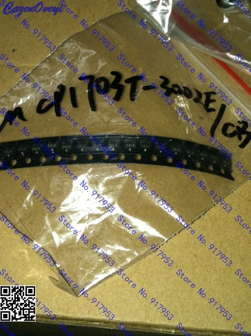

10pcs/lot MCP1703T-3302E/CB MCP1703 3.3V SOT-23 In Stock