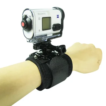 

360 Degree Rotation Hand Wrist Strap Mount for SONY RX0 X3000 X1000 AS300 AS200 AS100 AS50 AS30 AS20 AS15 AS10 yi Action Camera