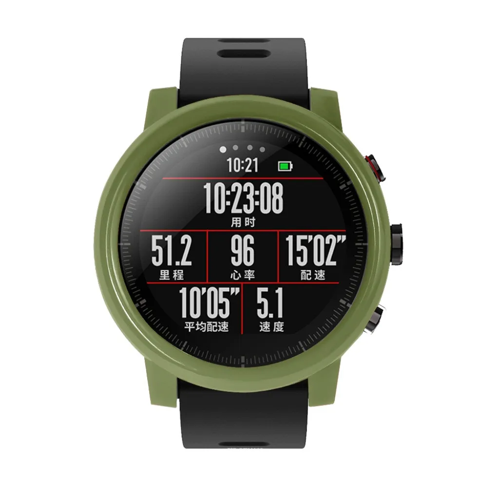 Модный PC чехол покрытие часов AMAZFIT 2/2 S Stratos часы с Экран Защитная пленка для Xiaomi Huami чехол protectora# L25