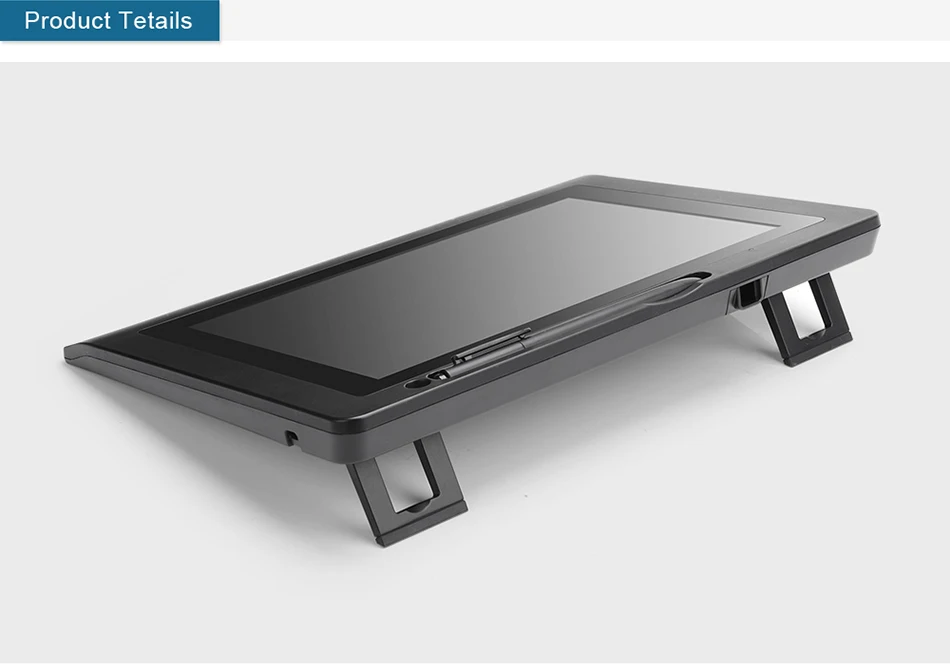 Графический планшет Parblo Coast 10 HD IPS с короткими клавишами и ручкой без батареи +