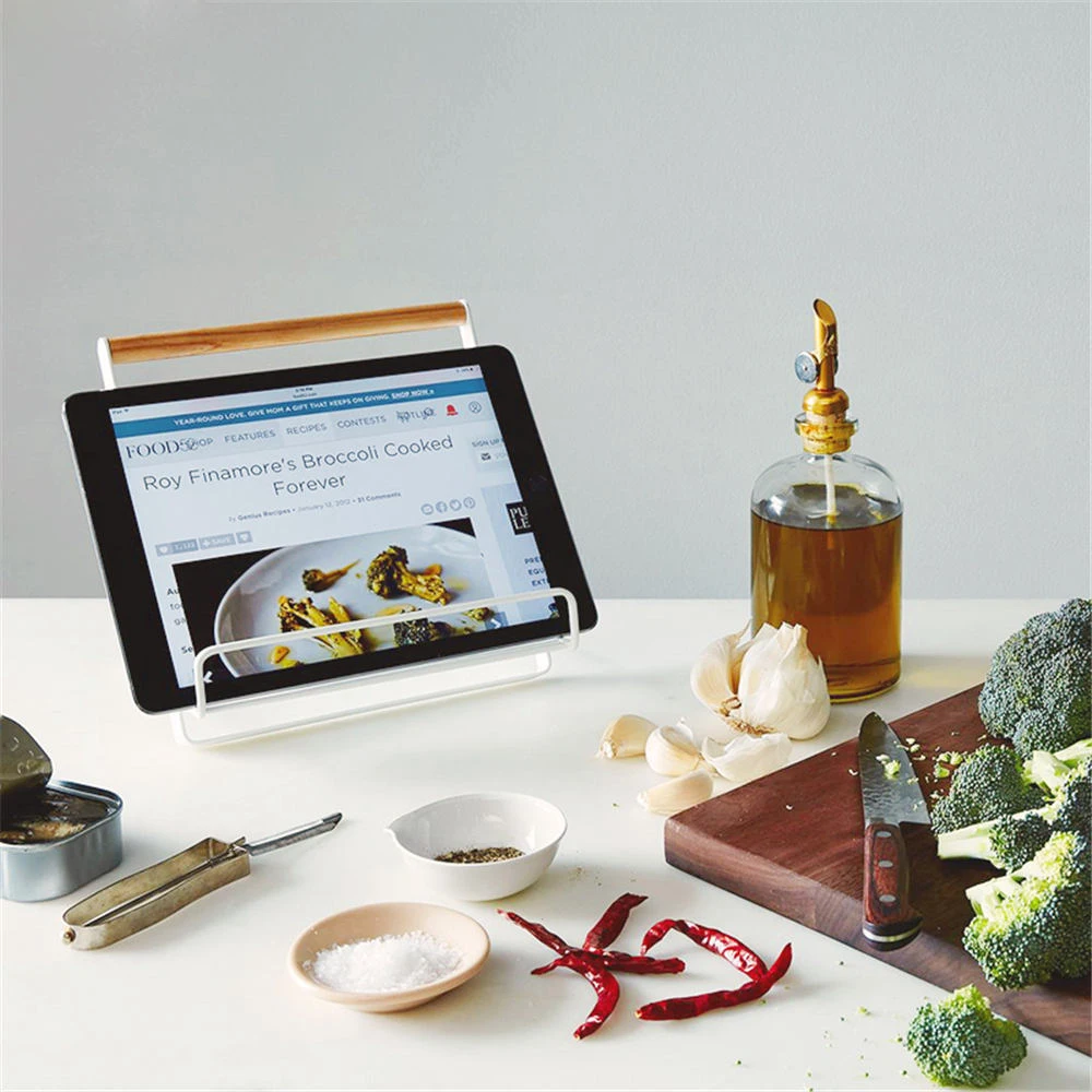 Buy Vogue Nordic Chic Recipe Book Storage Rack Modern