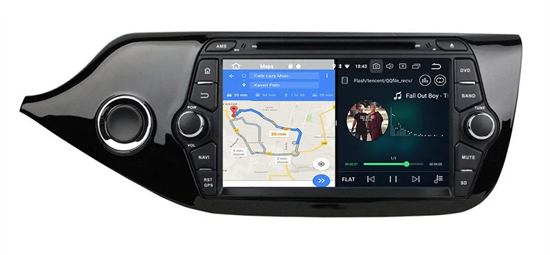 kia ceed stereo upgrade android 8.0 head unit with navigation system 3 - 