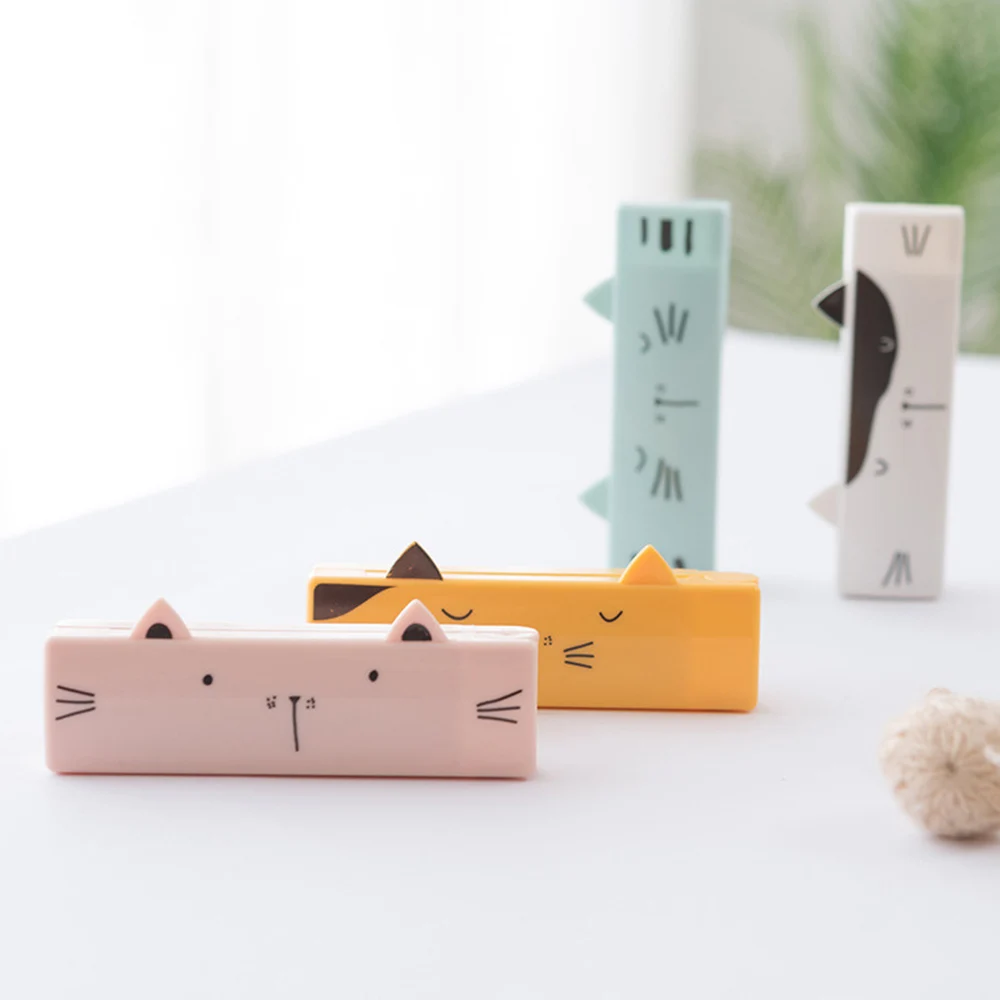 

Cartoon Animal Portable Mini Hair Remover Reusable Manual Pet Dog Cat Hair Remover Dust Paper Sticky Hair Clothes Cleaning Rolle