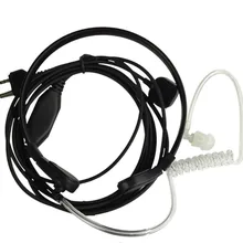 10 шт. микрофон для горловой вибрации микрофон гарнитура наушник палец PTT для 2-контактный для прослушивания радио AVP-H8 GXT-1050 M24S CXT LXT GMRS GXT