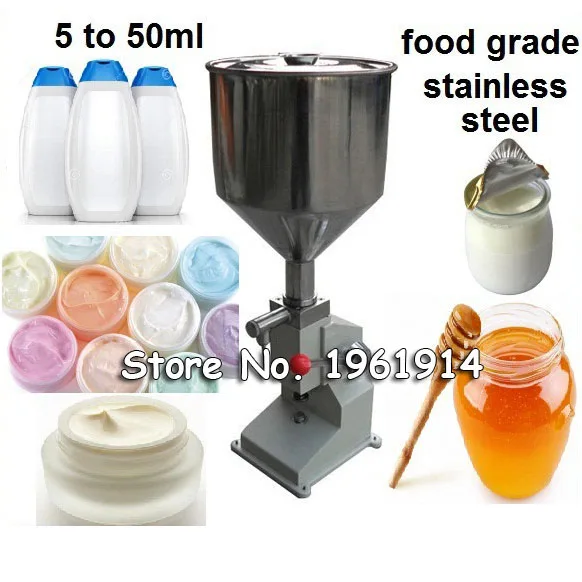 

Manual paste filling machine liquid filling machine cream filling machine Sauce Jam nial polish filling machine 0 - 50ml
