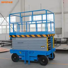 10 метров электрический ножничный Лифт genie ножничный подъемник