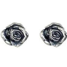 Regalrock готический Цветок розы Brincos Ювелирные серьги-гвоздики