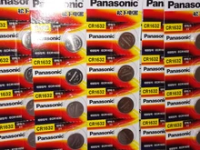 10PCS/LOT New Original Panasonic CR1632 Button Cell Coin Batteries CR1632 Car Remote Control Electric Alarm 3V Lithium Battery