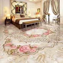 Мраморная Камея паркет пол на заказ фото самоклеющиеся 3D Пол водонепроницаемый пол роспись 3d Пол обои