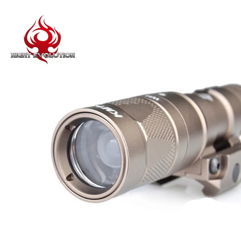 Evolução Noite Olheiro Tático Airsoft Rifle Luz Lanterna Led Caça Arma Ne04055 M300w Km1-a 7 Luzes de armas