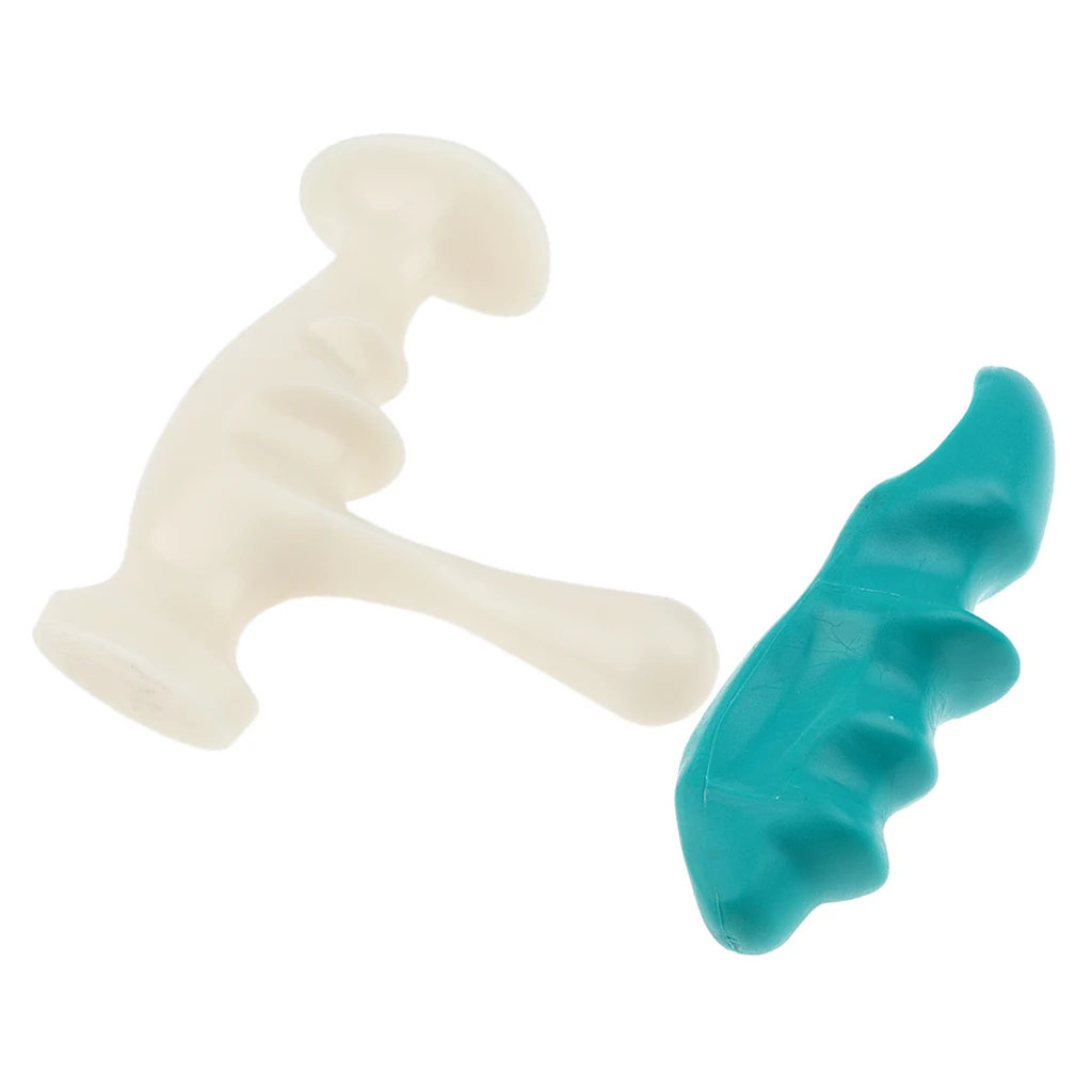 Trigger Point Acupressure Deep Tissue Massage Tool, Set of 2pcs, Thumb Saver