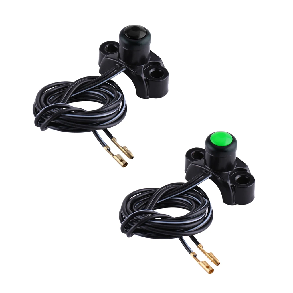 1 Pcs Universal Motorcycle Engine Kill Stop Start Button Switch For  ATV Quad Bike Go Carts Etc Motorcycle Switches Accessories 
