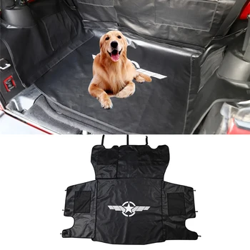 

Pet Car Back Cover Mat Anti-Dirty Moisture-Proof Seat Full Surrounded For Jeep Wrangler JK 07-17 4-Door Car Interior Accessories