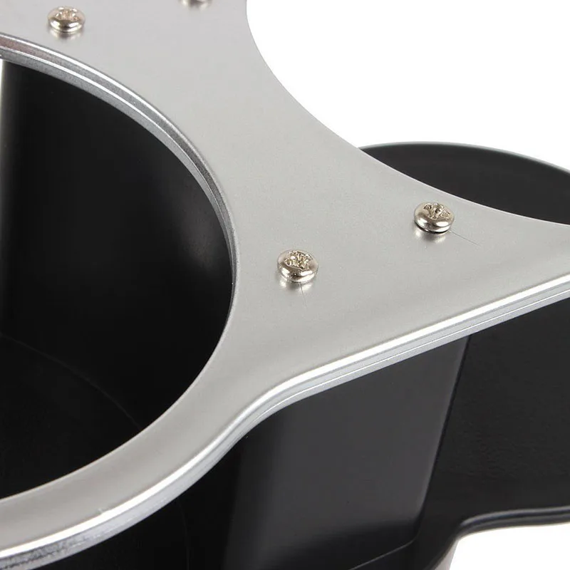 1pcs Car Seat Seam Wedge Dual Cup Drink Holder Travel Storage Bottle Glass Stand