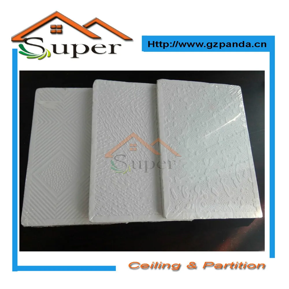 Easy Installation Pvc Gypsum Board False Ceiling على Aliexpress