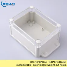 Водонепроницаемый пластиковый электронный проект коробка настенное крепление распределительная коробка diy открытый abs пластиковый корпус boitier коробка IP68 148*94*60 мм
