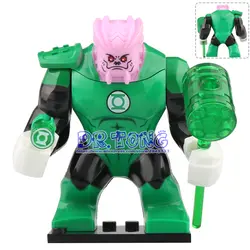 Один Marvel Super Heroes Зеленый Фонарь Kilowog танос Venom Человек паук фигурку здания Конструкторы игрушечные лошадки для детей XH892