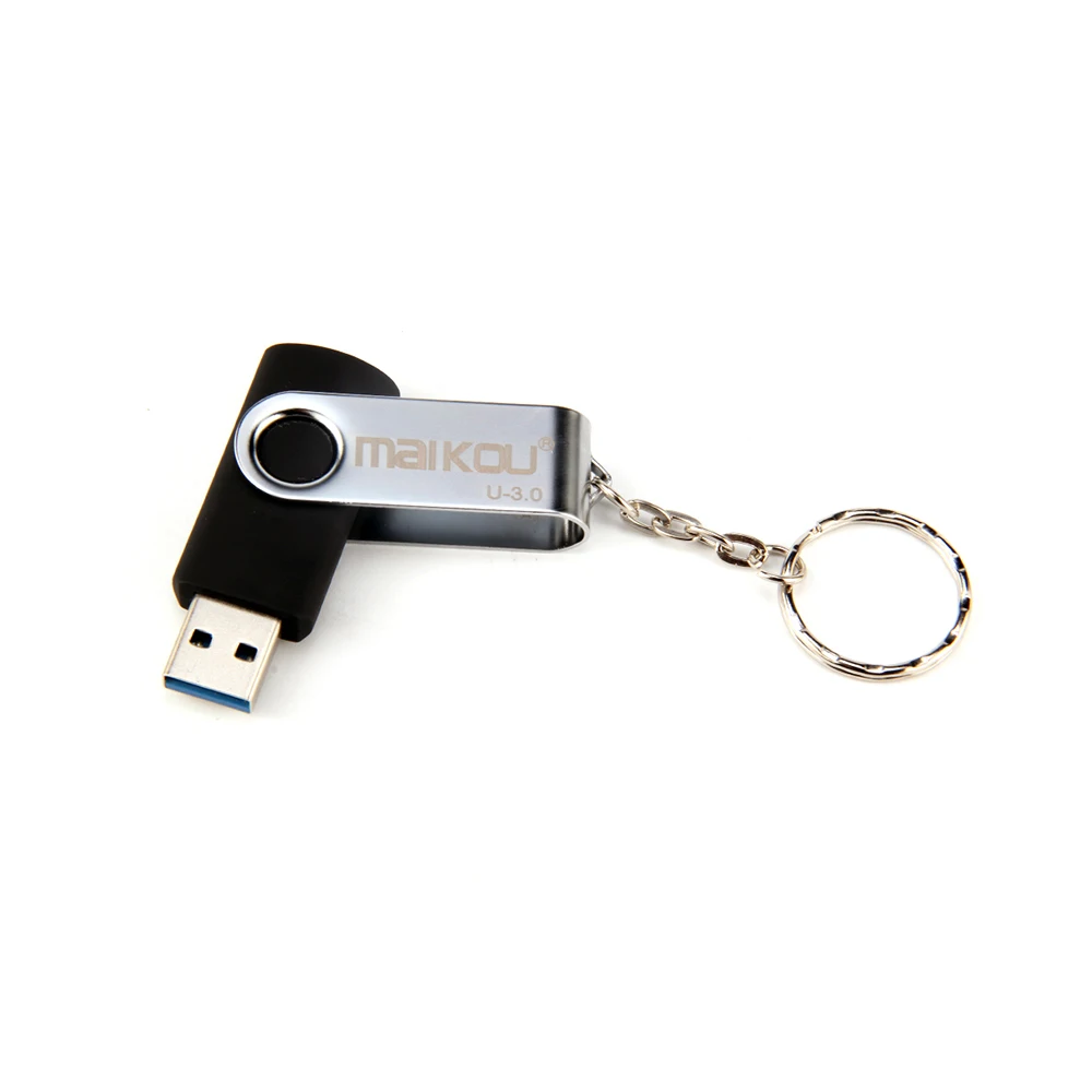Maikou UK204 USB3.0 64GB высота 360 градусов вращающийся U диск с брелок (64 GB)|USB-хабы| |
