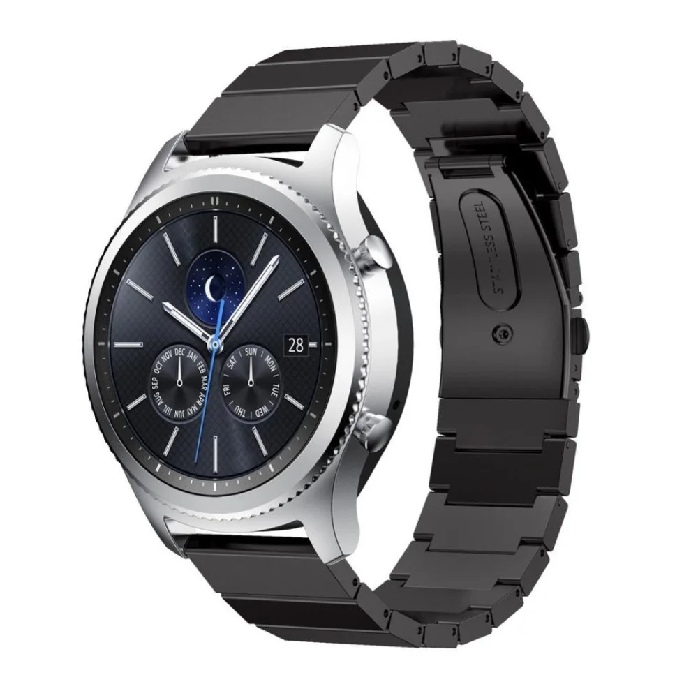 Ремешок для часов Samsung Gear S3 Frontier модный браслет из нержавеющей стали смарт 22 мм