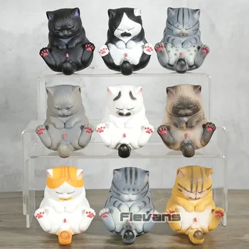 

Cartoon Kawaii Cat Bells Vol.3 PVC Figures Toys Cute Lovely Cats Kitty Model Dolls Gifts for Children Kids 9pcs/set