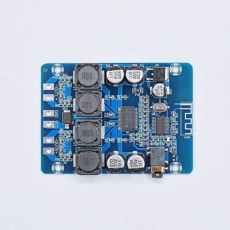 2*45 Вт TPA3118 стерео аудио Bluetooth цифровая плата усилителя мощности двухканальный Aux