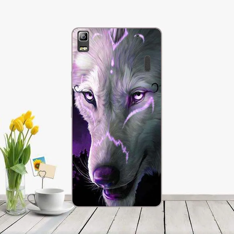 Милый мультяшный Мягкий силиконовый чехол для Coque Lenovo K3 Note A 7000 с принтом русалки