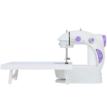 

Mini Sewing Machine With Extension Table, Upgraded Version Portable Micro-Car Home Sewing Machine Eu Plug