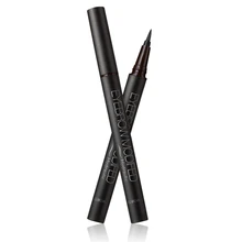 Супер Водонепроницаемый жидкая подводка чёрный; коричневый карандаш для глаз скользя подводка для глаз долговечностью Eye Liner Pen Eye Красота макияж инструменты