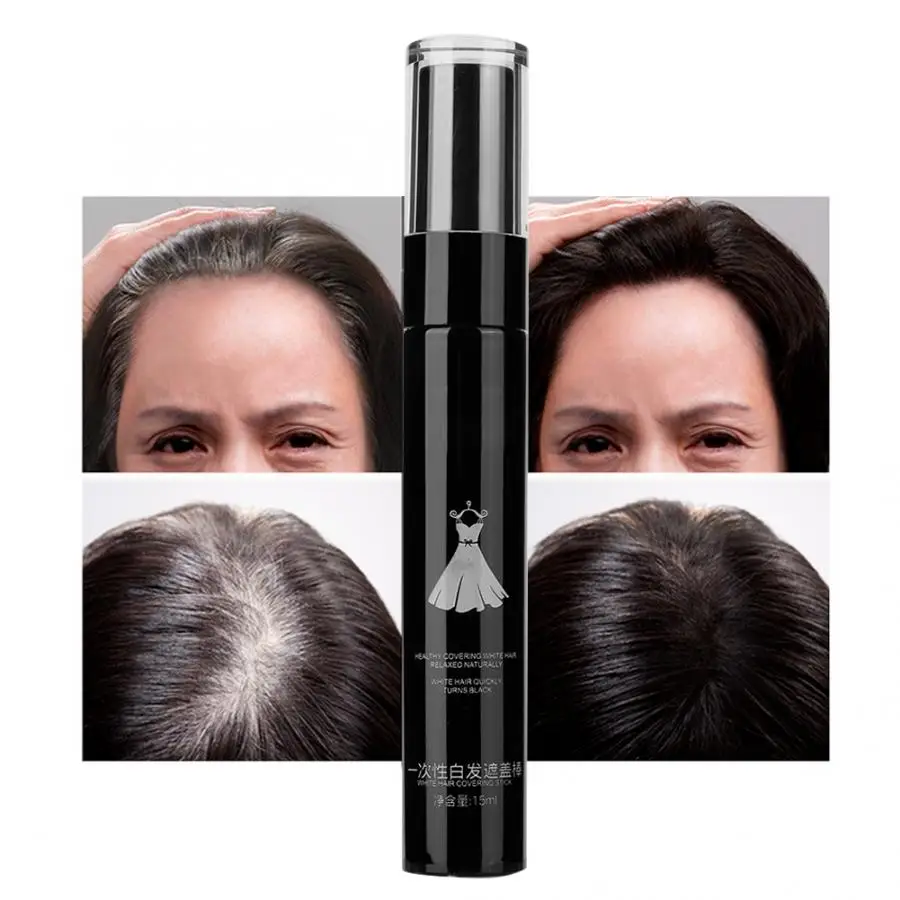 Hair Dye Temporary Pen One-time Cover White Dying Tool Care | Красота и здоровье