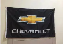 Chevrolet car flag brand, cycle racing flag, 3x5ft polyester flag 2017