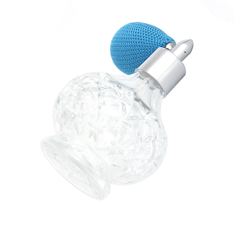 Модный многоразовый 100 мл винтажная короткая лампочка спрей пустой распылитель для парфюмерии стеклянная бутылка для духов инструмент