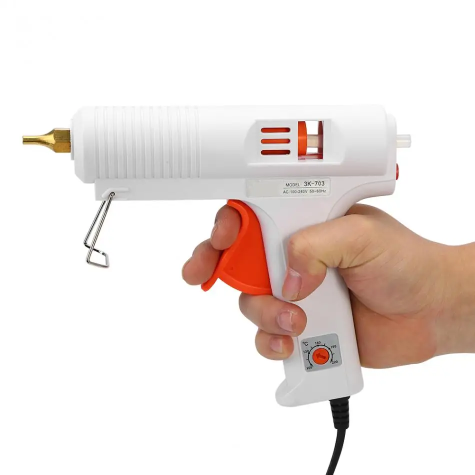 110W DIY Hot Melt Glue Adhesive Stick Industrial Electric Silicone Smart AdjustableTemperature Professional Repair Tools auto glue dispenser solder paste liquid controller fluid dropper 220v 983a professional precise digital