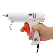 Pistola de pegamento de fusión en caliente, Pistola de Pegamento Caliente de temperatura constante ajustable, barras de pegamento de 11mm de diámetro, herramientas de reparación de manualidad casera de 110W