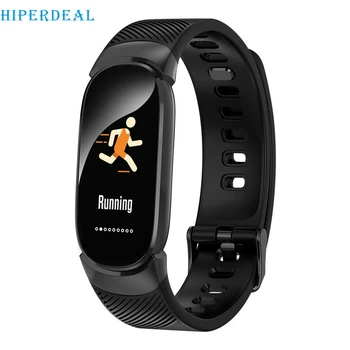 

HIPERDEAL Smart Fitness Bracelet Color Screen IP67 Waterproof Heart Rate Blood Pressure Oxygen Multi Sport Mode Band For Gift #F