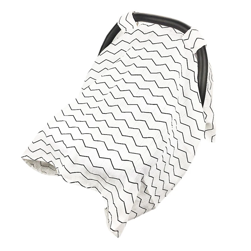 Baby Stroller Accessories Muslin Blanket Car Seat Cover Sunshiled Sunshade Safety Basket Cart Cradle Cap Visor Sun Canopy